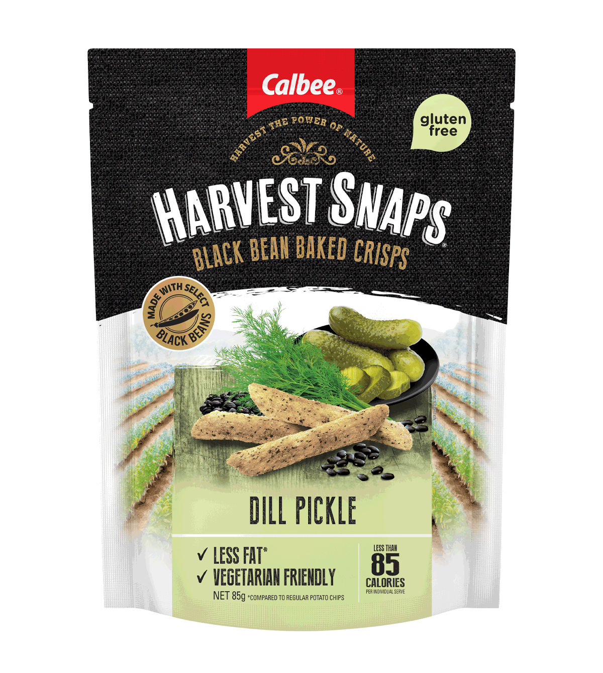 Harvest Snaps Dill Pickle 85g